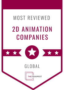 manifest rank webdew as most reviewed 2D animation company