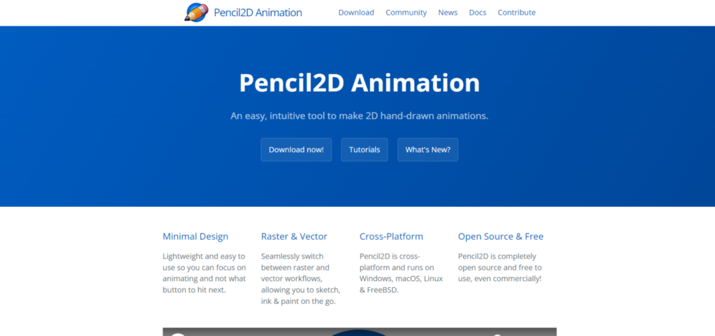The Best 2D Animation Maker you should know about 2 pencil 2d animation software 1536x723 1