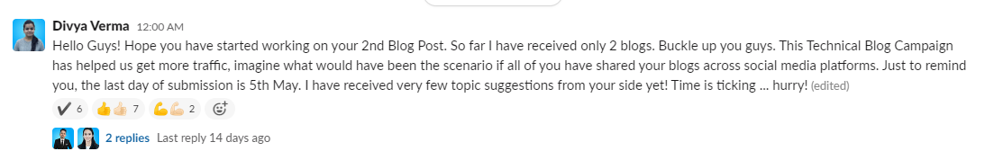 How to boost Employee Participation in a Content Marketing Campaign? 14 post reminders