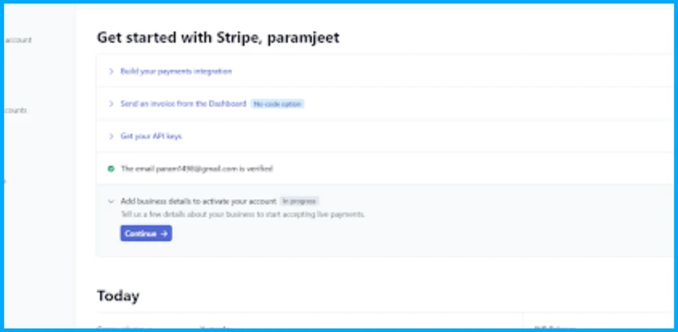 stripe connect dashboard