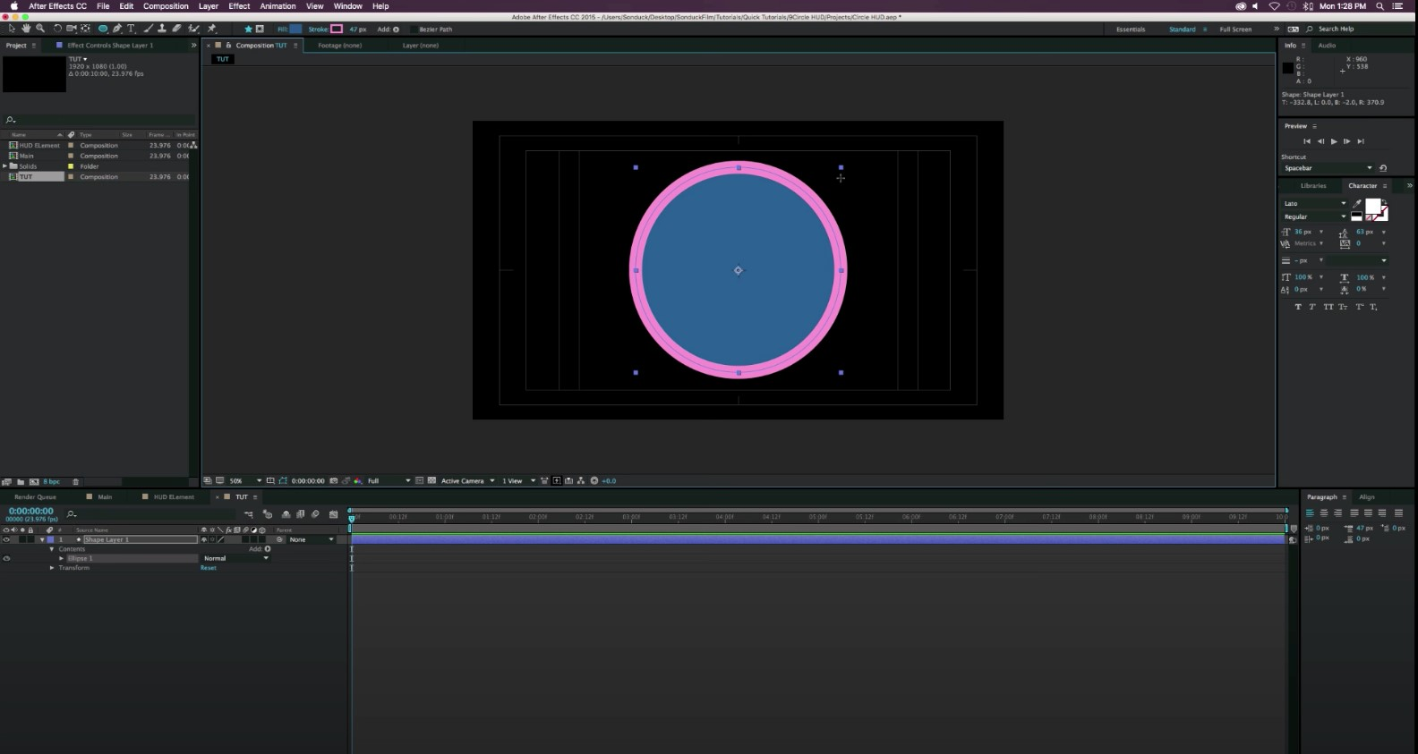 take shape layer and delete stroke