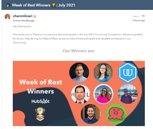 webdew Agency Updates August 2021 11 weak of rest winners