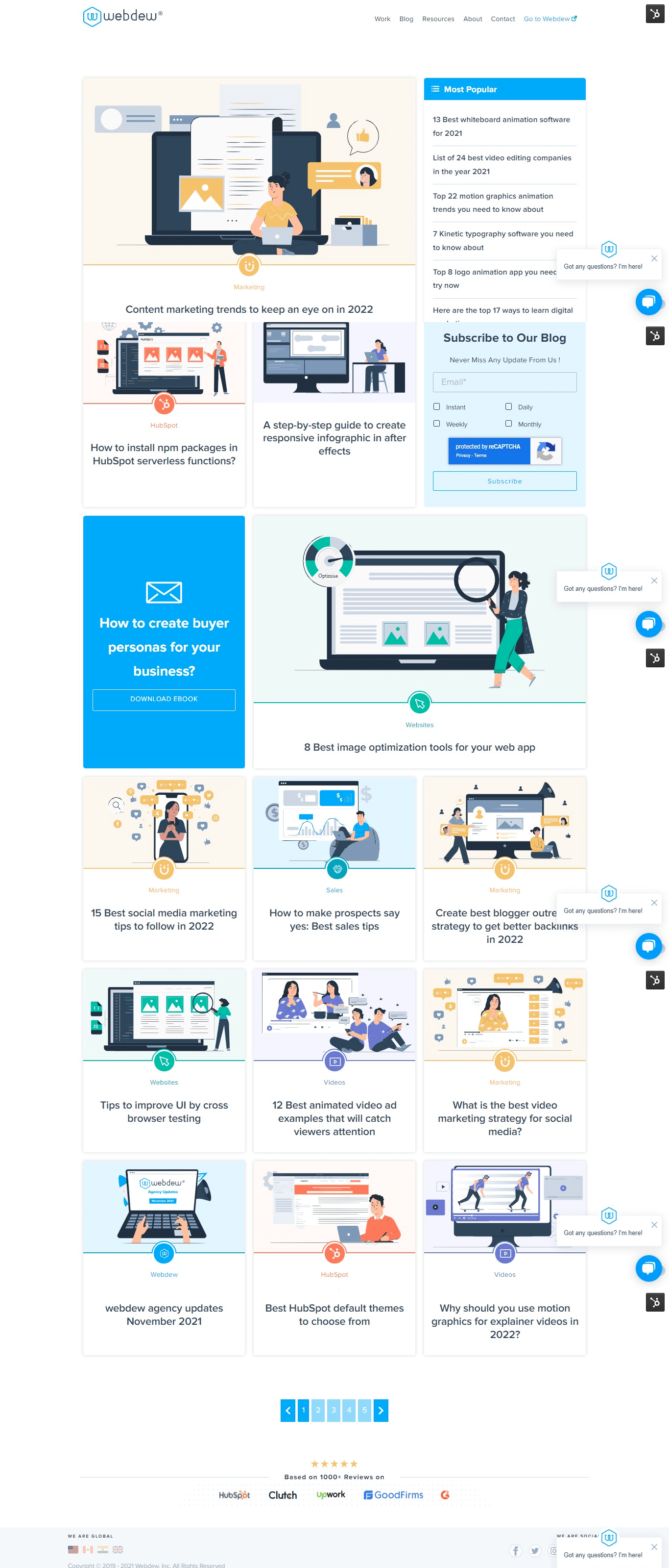 webdew blog december