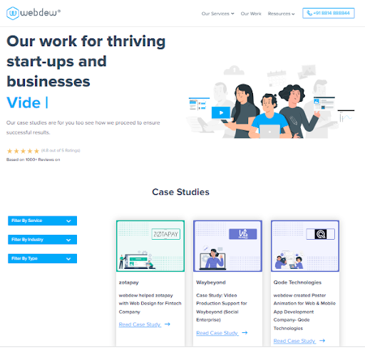 webdew Agency Updates August 2022 8 webdew case studies august 2022 1