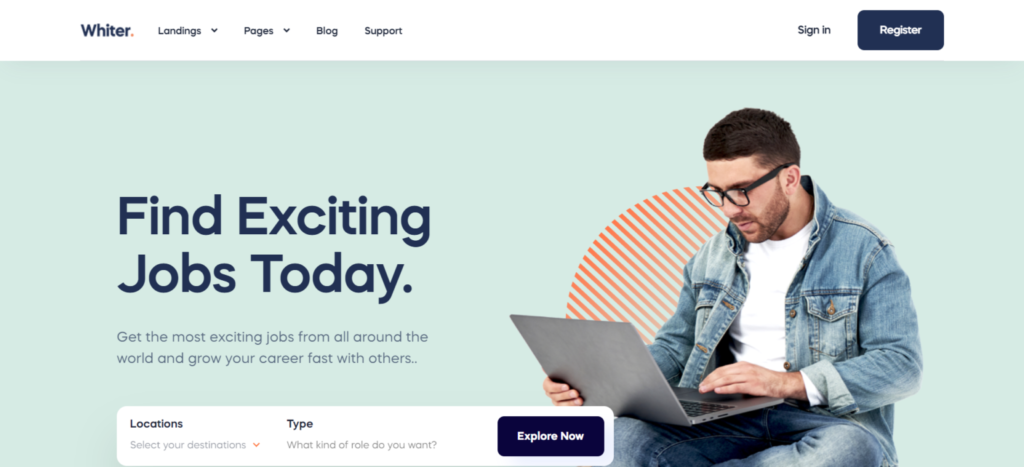 whiter saas website template 1536x700 1