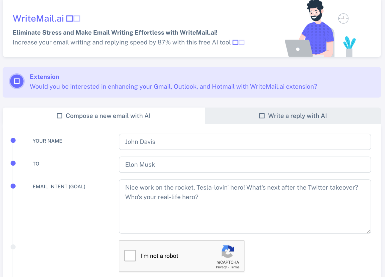 11 Best AI Email Writing Tools: A Gateway to More Impactful Emails 30 writemail 1536x1106 1