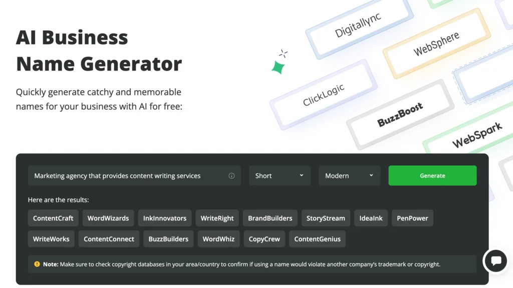 10Web generating results