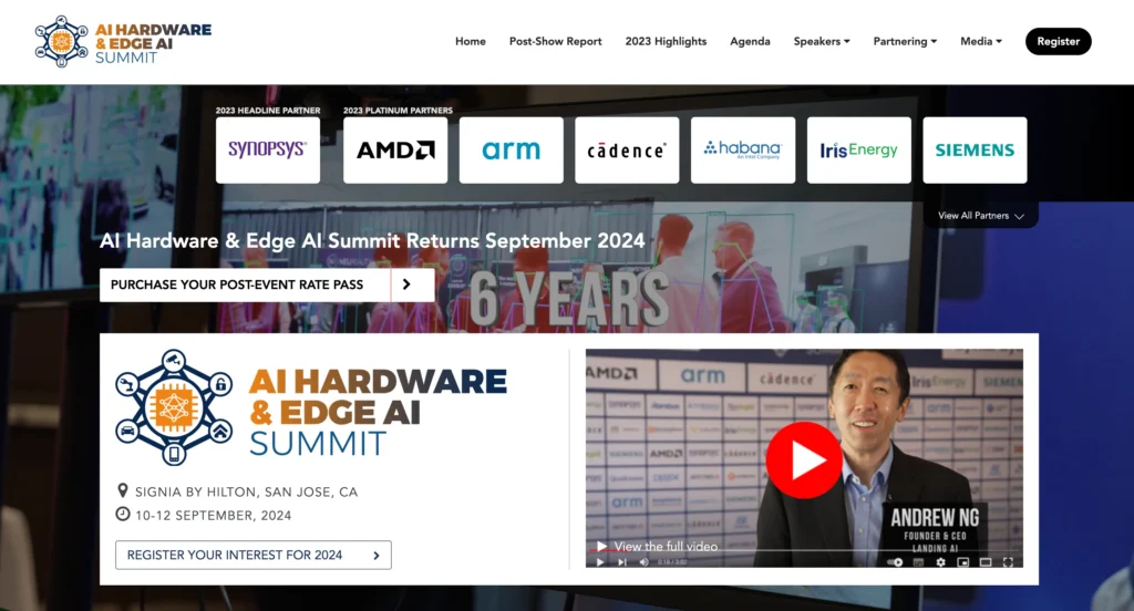 AI Hardware and edge AI homepage