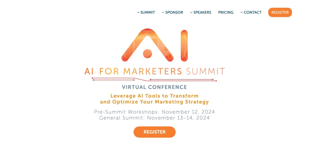 AI for marketers summit
