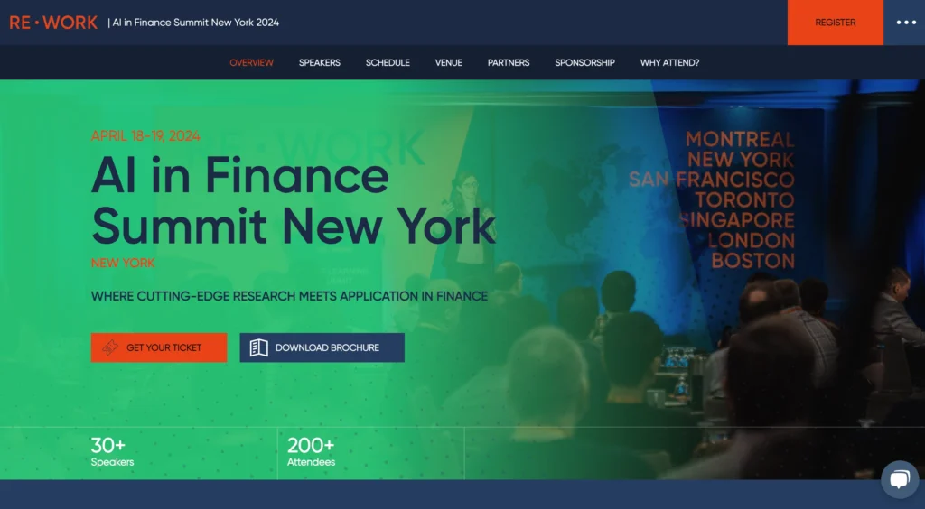 AI in finance summit