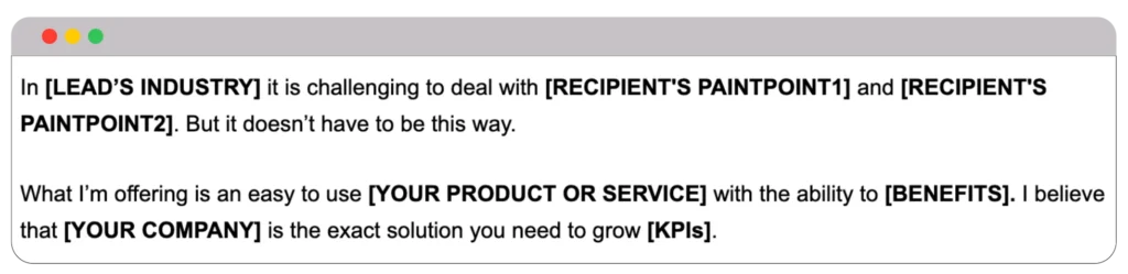 How to Write a Cold Email for B2B to drive more sales? 6 Add personalization to the email