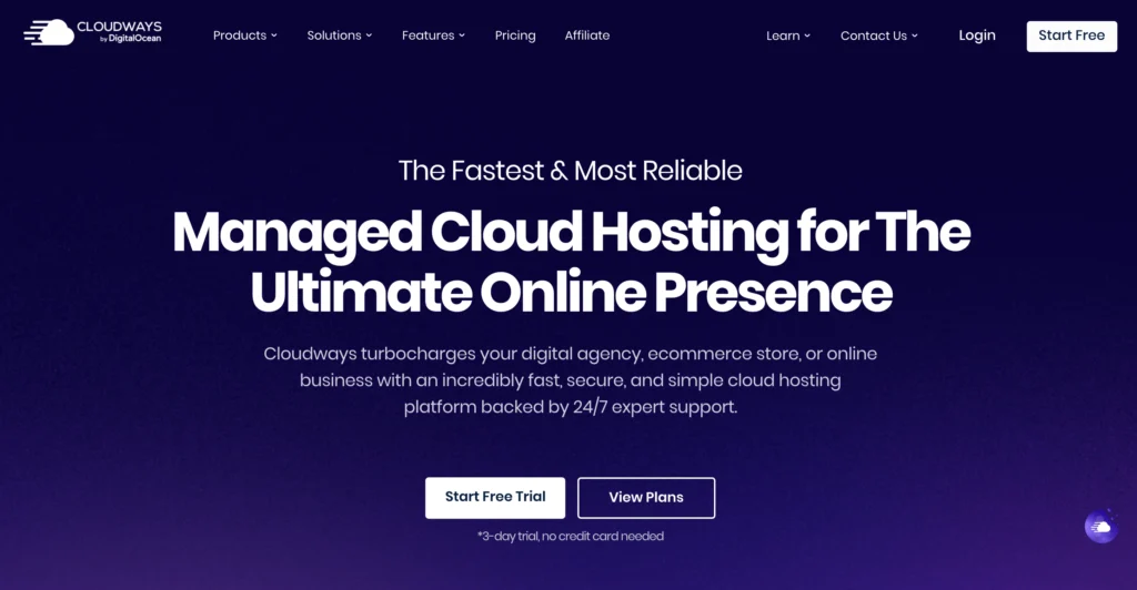 Cloudways hosting