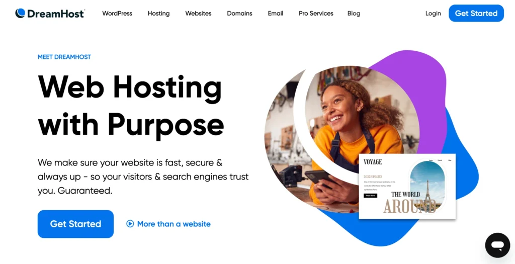 Dreamhost hosting