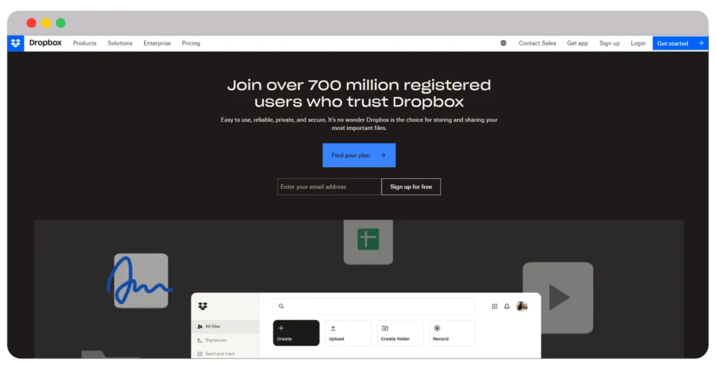 19 BEST Free Cloud Storage Providers to Store your Data 11 Dropbox cloud storage platform