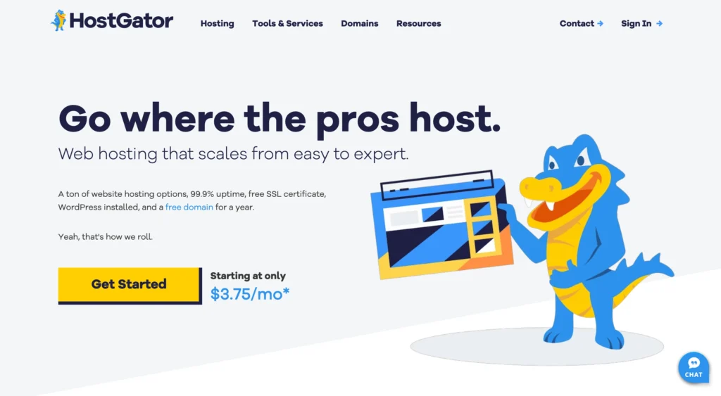 HostGator hosting