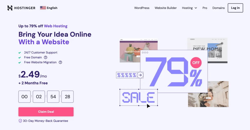 Hostinger best a2 hosting alternatives