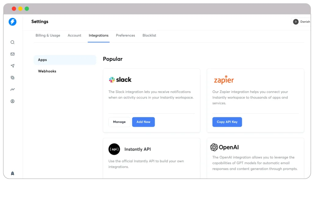 Snov.io vs Instantly.ai: Battle of Email Outreach Tools 8 Instantly.ai Integrations 1