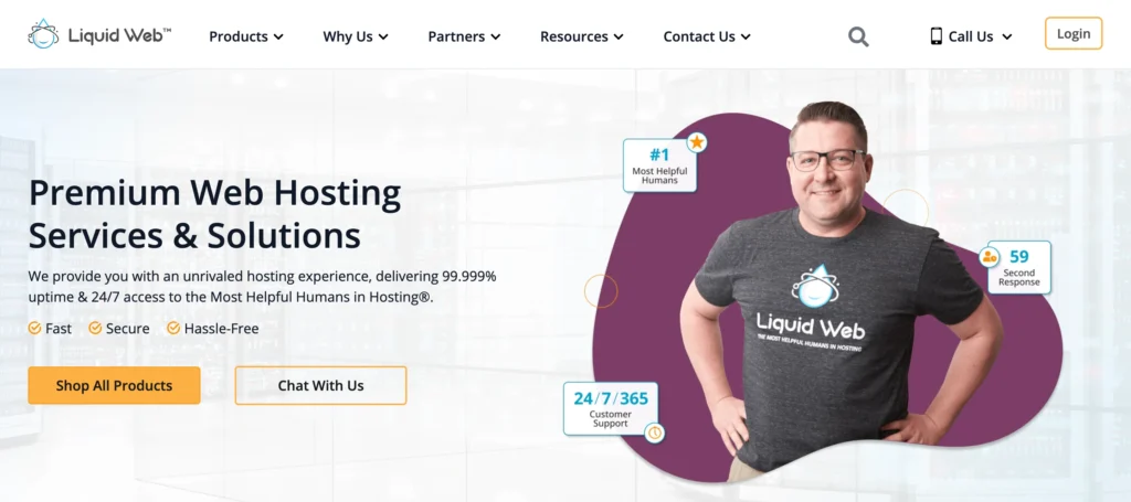 Liquid web hosting
