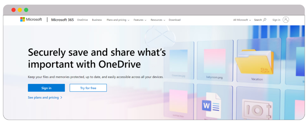 19 BEST Free Cloud Storage Providers to Store your Data 25 Onedrive cloud storage provider
