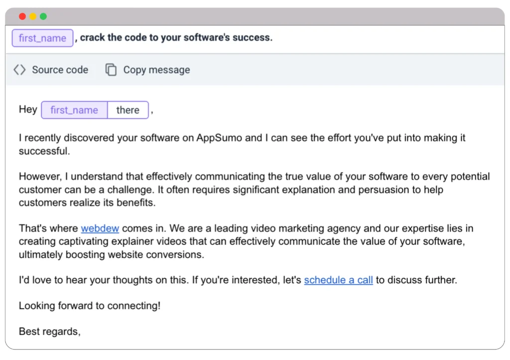 How to Write a Cold Email for B2B to drive more sales? 9 Template 1