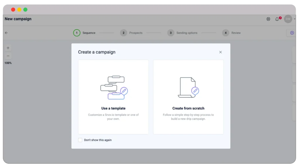 Templates of drip campaign