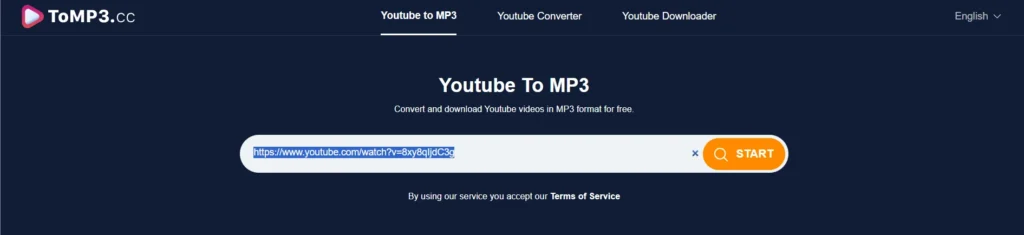 ToMP3 downloading options
