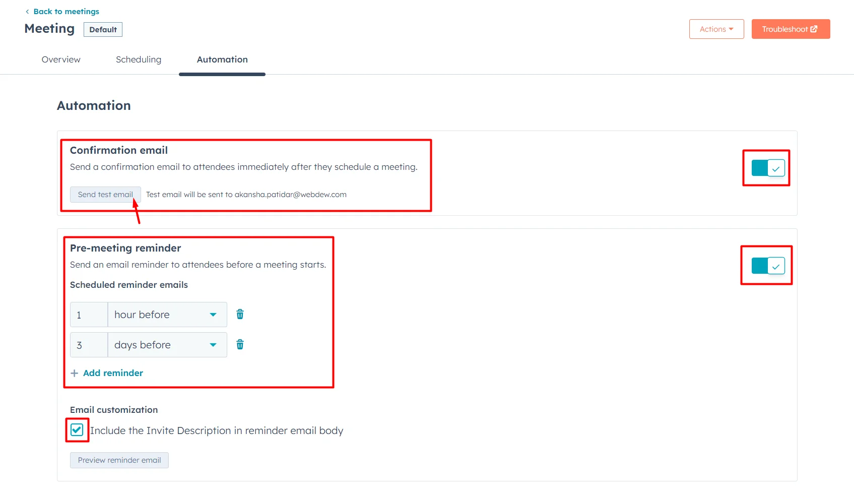 How to Book Sales Meetings with Best & Free HubSpot Meeting Scheduler? 12 edit-automation-tab-hubspot-meeting-scheduler