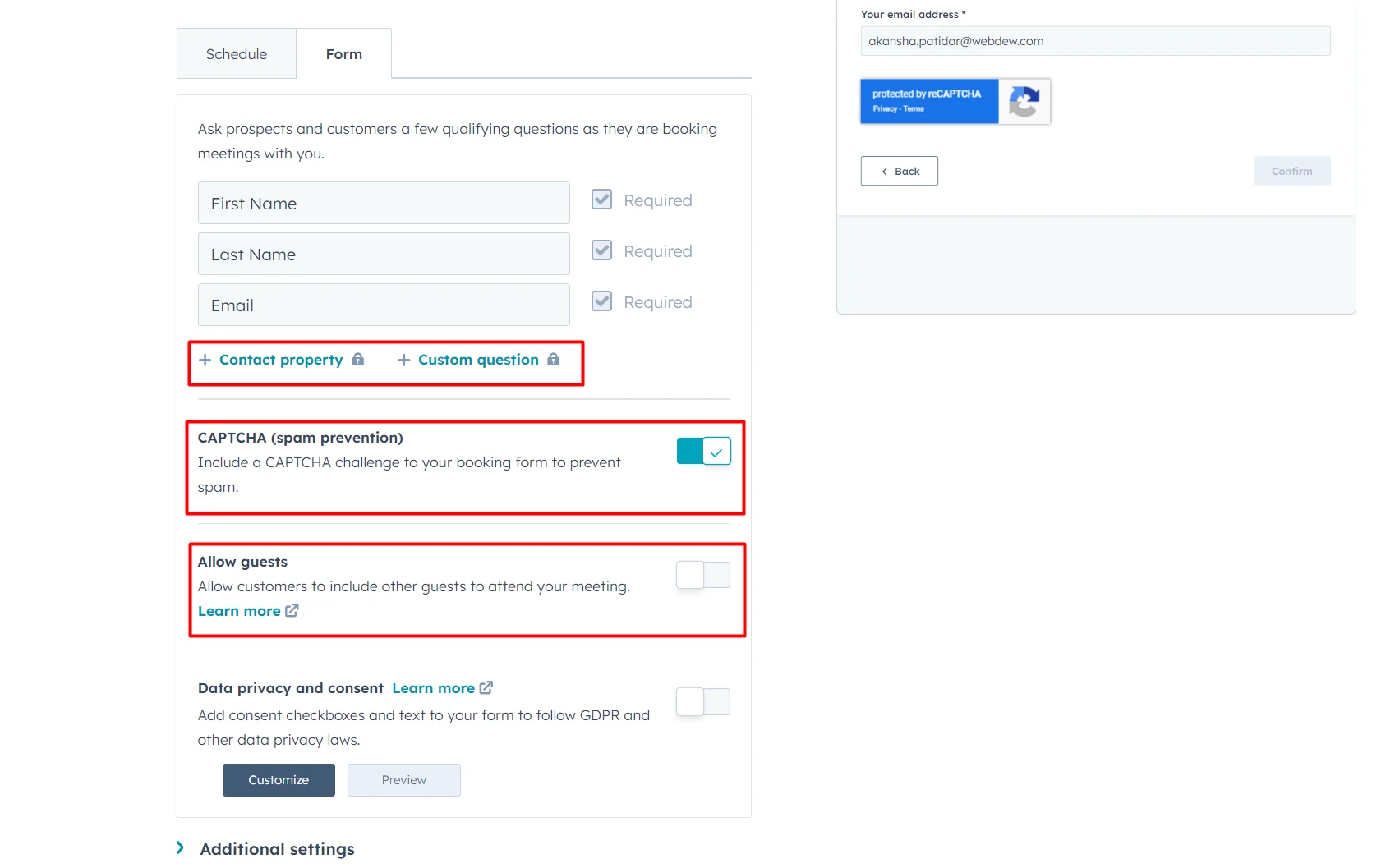 How to Book Sales Meetings with Best & Free HubSpot Meeting Scheduler? 9 edit-form-tab-hubspot-meeting-scheduler