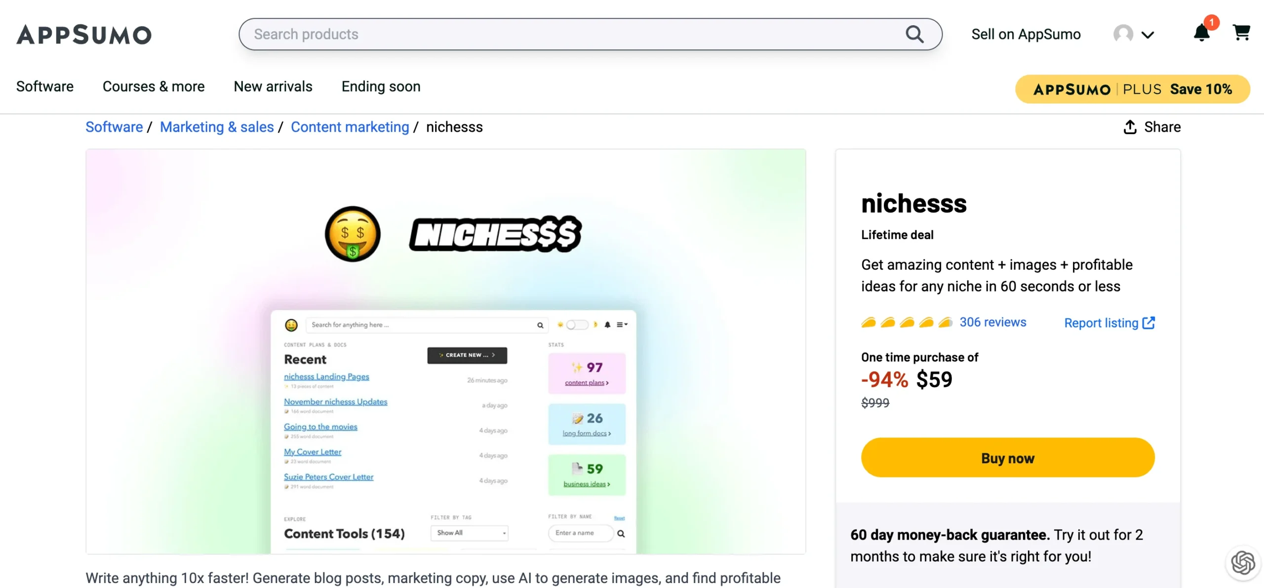 Explore 39 Best Lifetime Deals: Secrets To Unbeatable Offers 19 nichesses lifetime deal scaled