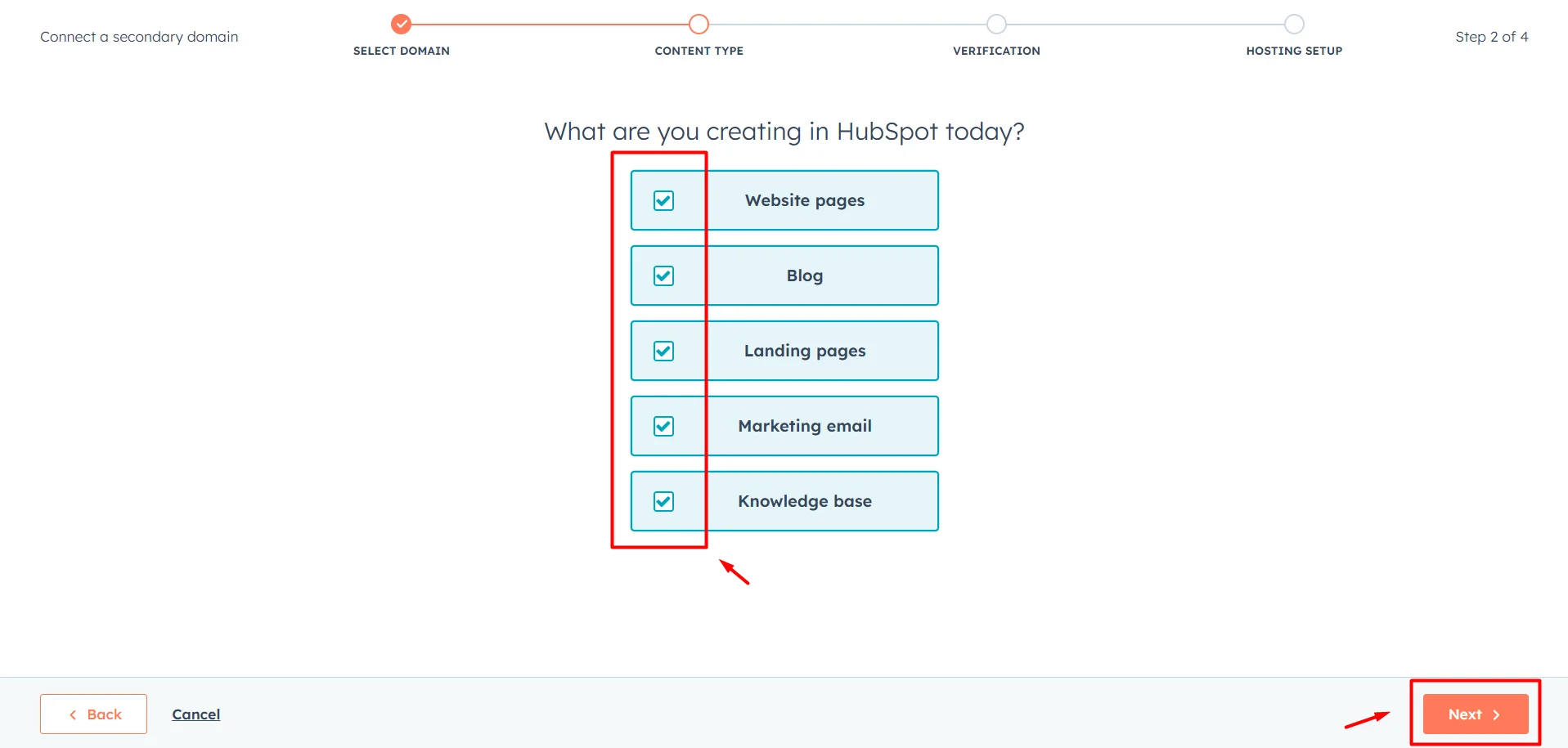HubSpot Brand Domain Pricing: Build a Powerful Online Identity 3 select-content-type