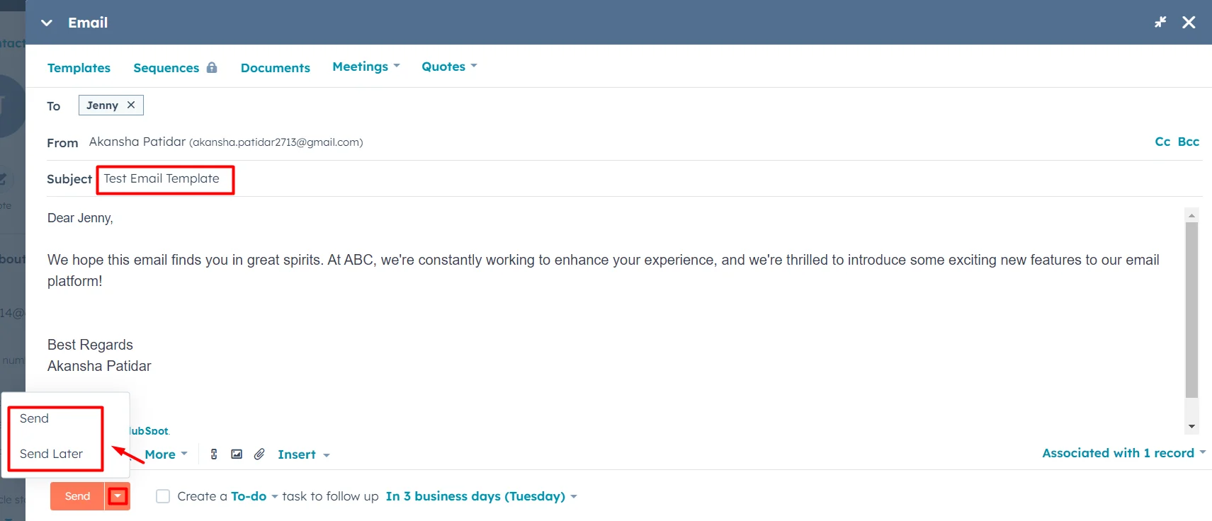 Boost your Email Campaigns with HubSpot Email Template Builder 13 send-an-email-template