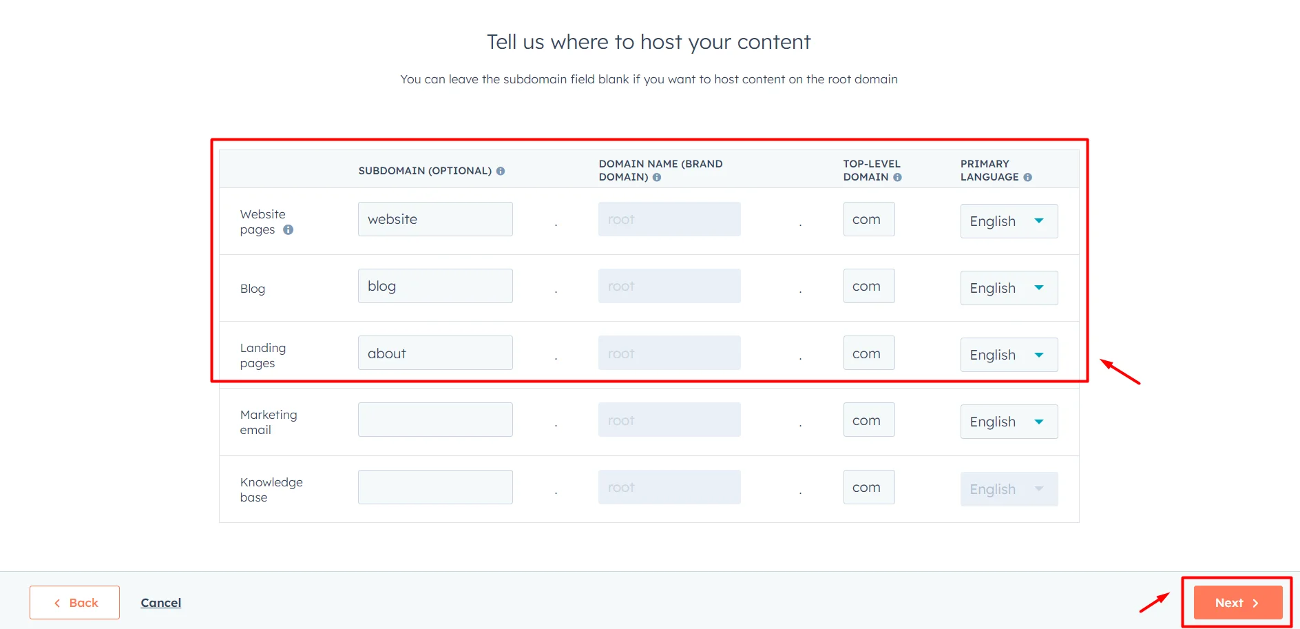 HubSpot Brand Domain Pricing: Build a Powerful Online Identity 4 set-up-domain-name