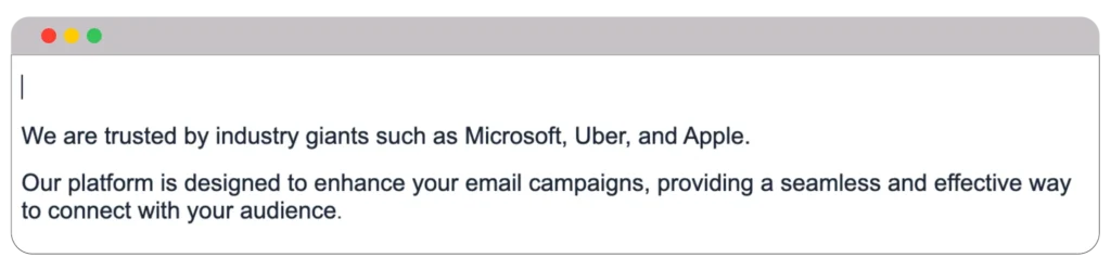 How to Write a Cold Email for B2B to drive more sales? 5 show value of your product or service