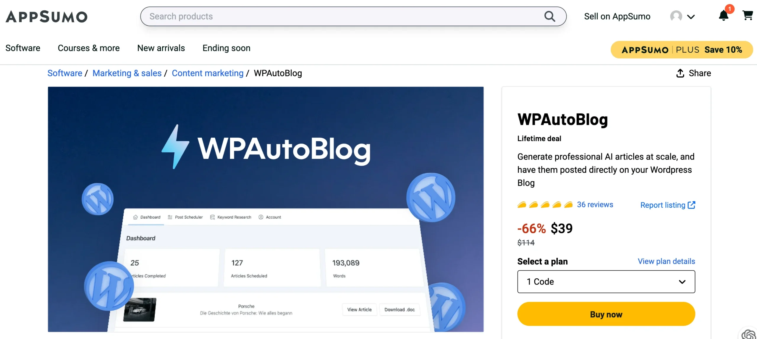 Explore 39 Best Lifetime Deals: Secrets To Unbeatable Offers 15 wpautoblog lifetime deal scaled
