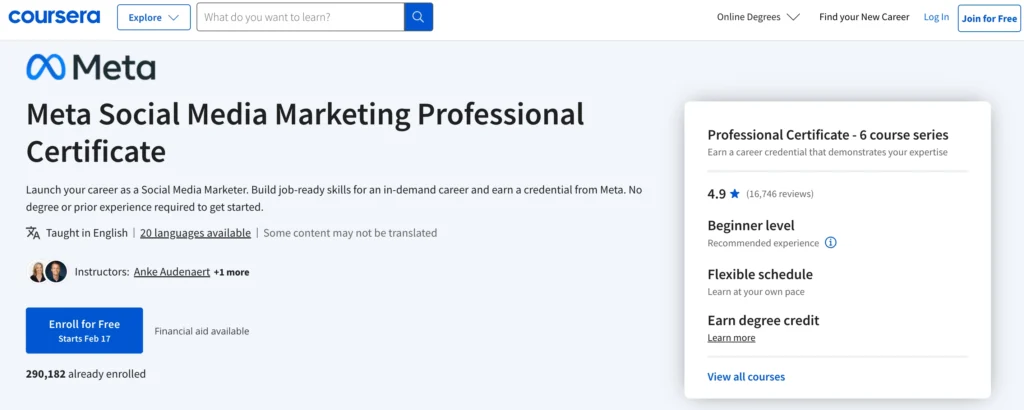 Learn Digital Marketing: Crack the Code to Digital Success in 2024 40 SMM professional certificate