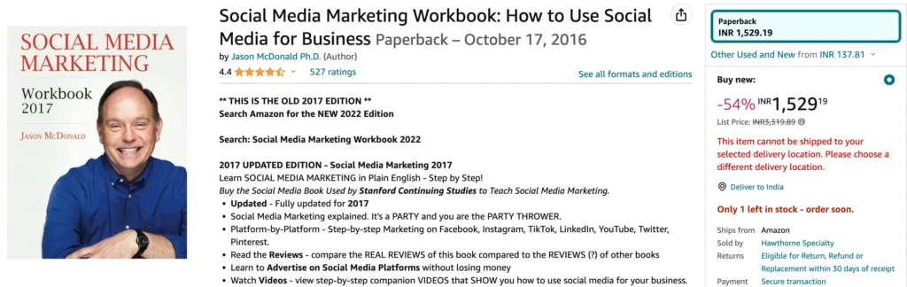 Learn Digital Marketing: Crack the Code to Digital Success in 2024 44 SMM workbook