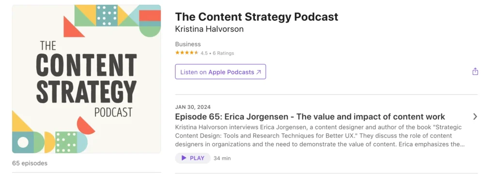 Learn Digital Marketing: Crack the Code to Digital Success in 2024 36 content strategy podcast