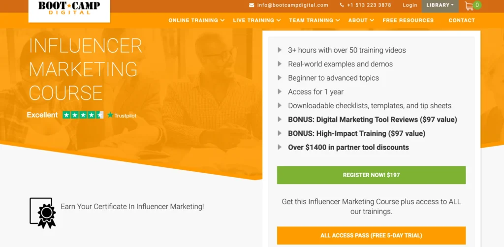 Learn Digital Marketing: Crack the Code to Digital Success in 2024 110 influencer marketing course