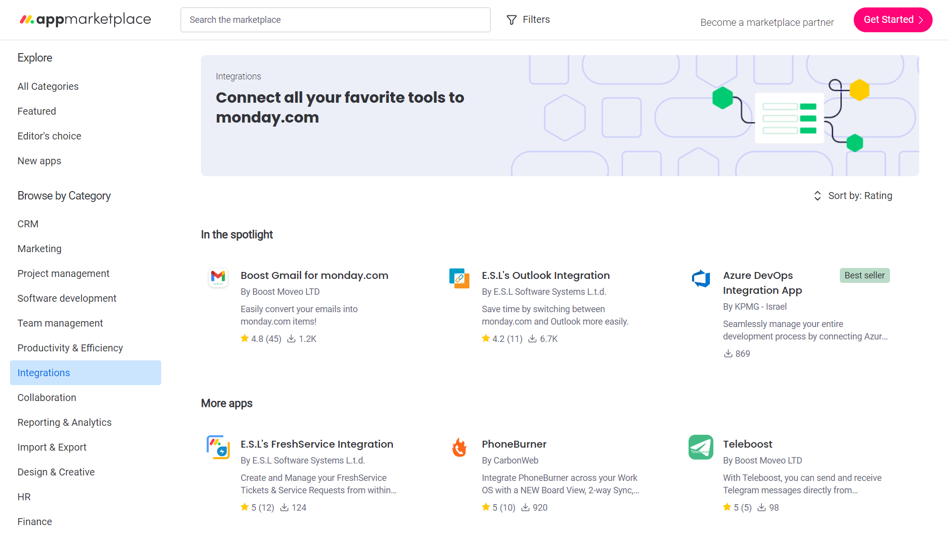 HubSpot vs Monday CRM: Features, Benefits, and the Better Choice 10 monday-integration