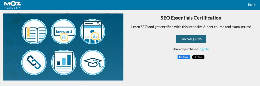 Learn Digital Marketing: Crack the Code to Digital Success in 2024 4 seo essentials certification