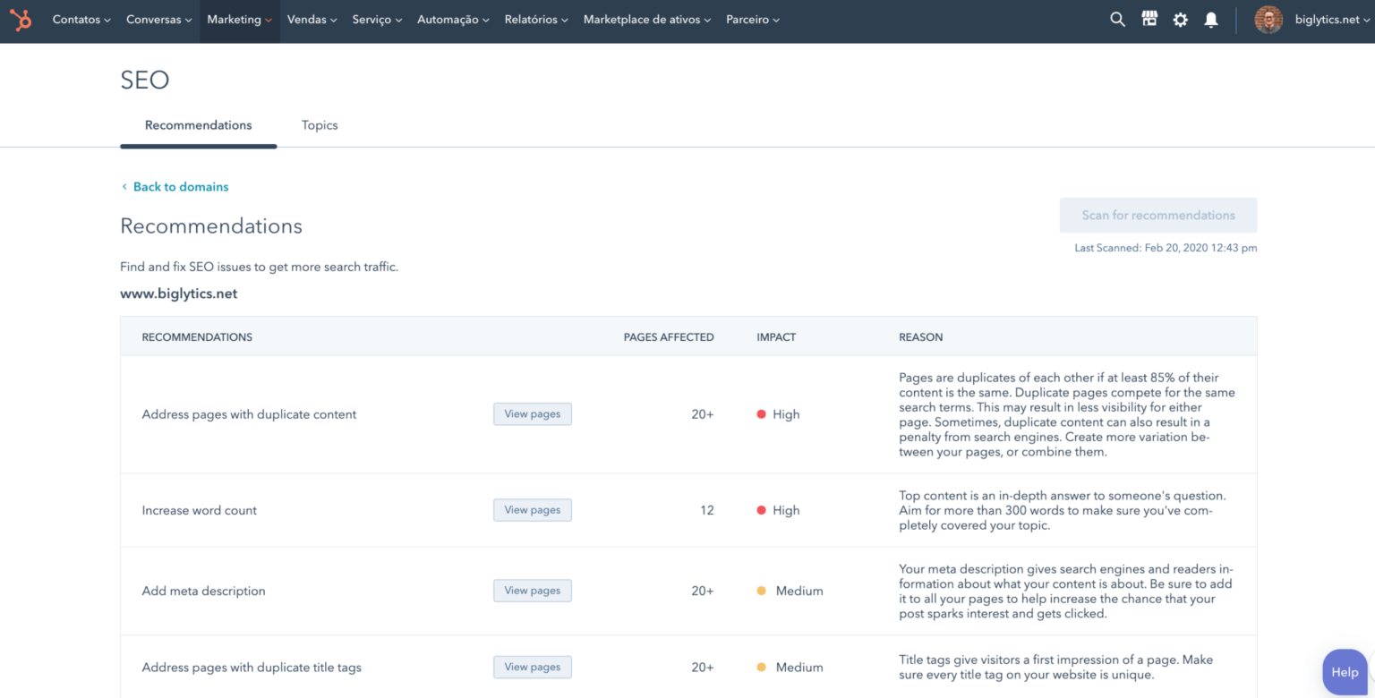 The Ultimate List of Free HubSpot CRM Features for Businesses 17 seo-integration