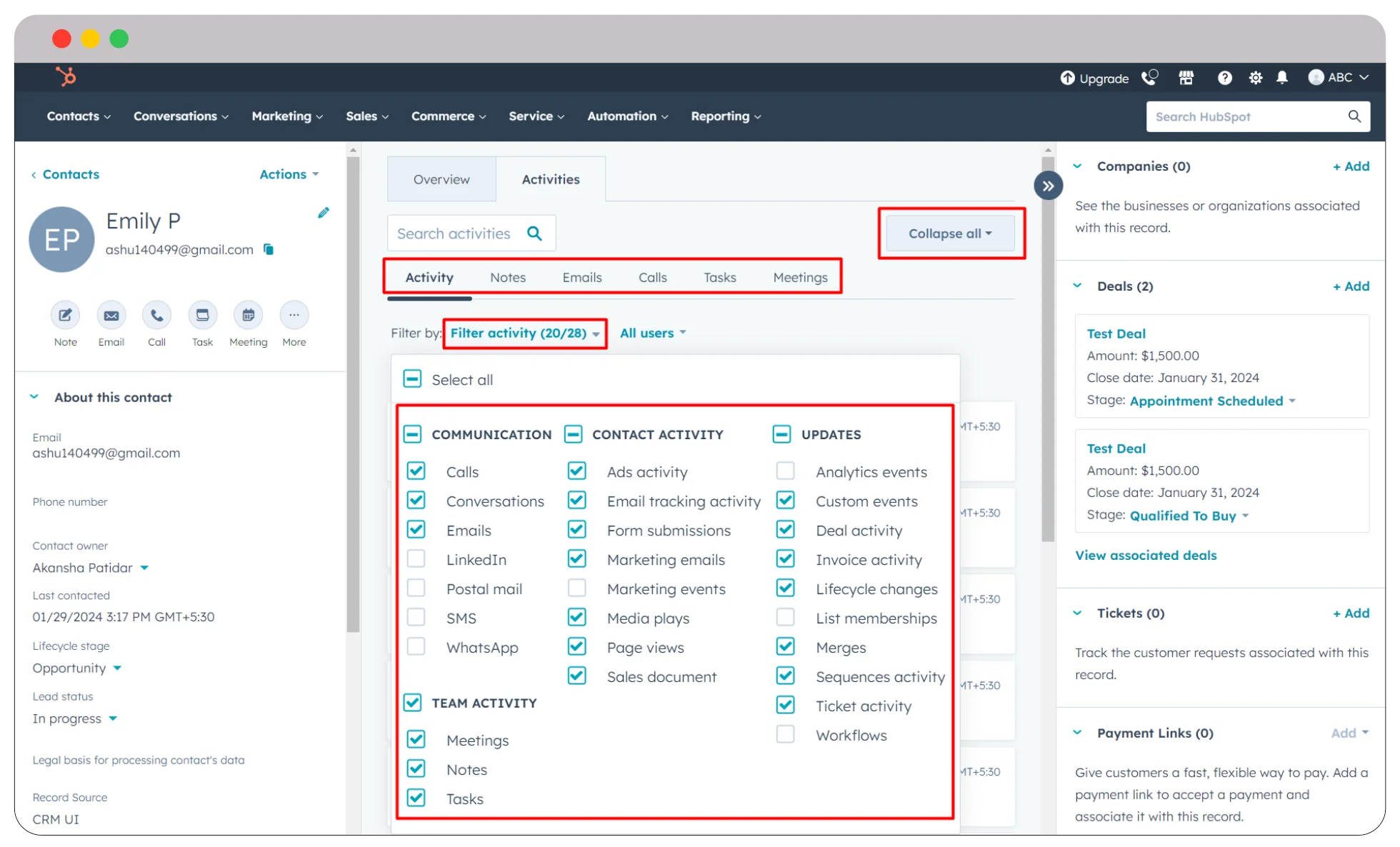 track-activities-hubspot-contact-management