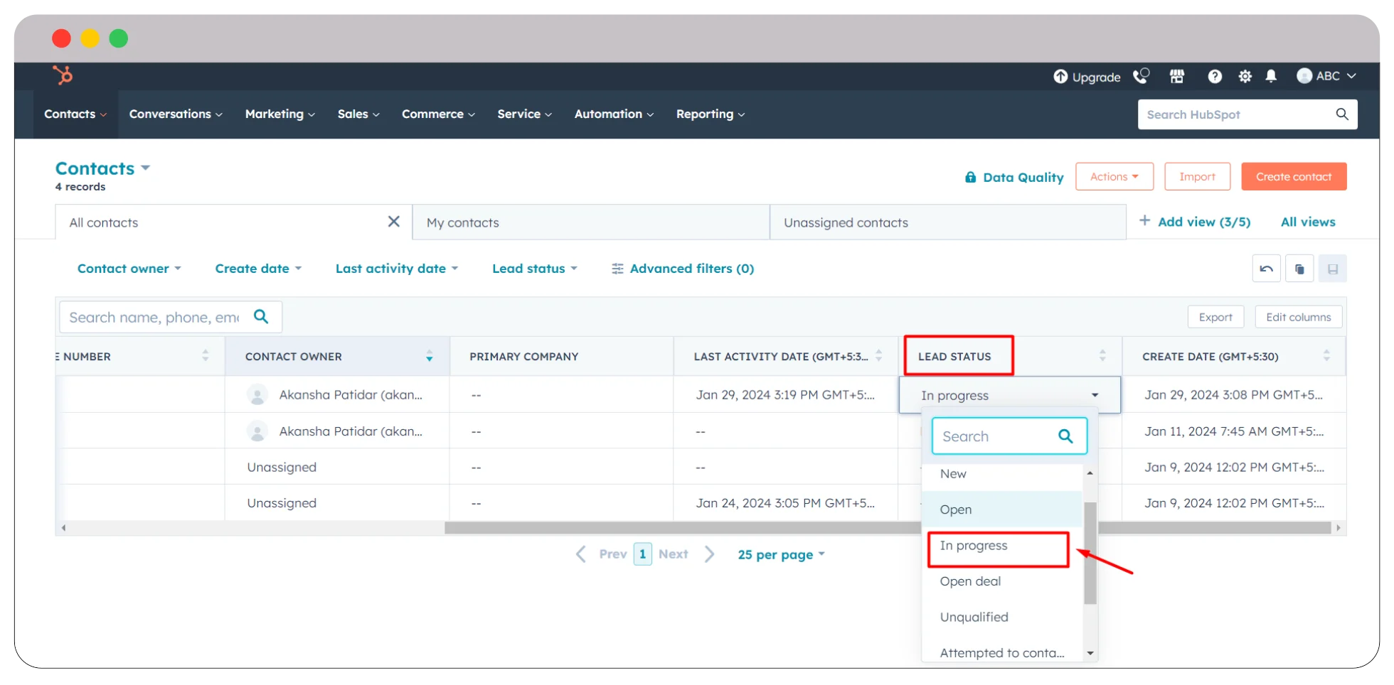 update-lead-status-hubspot-contact-management