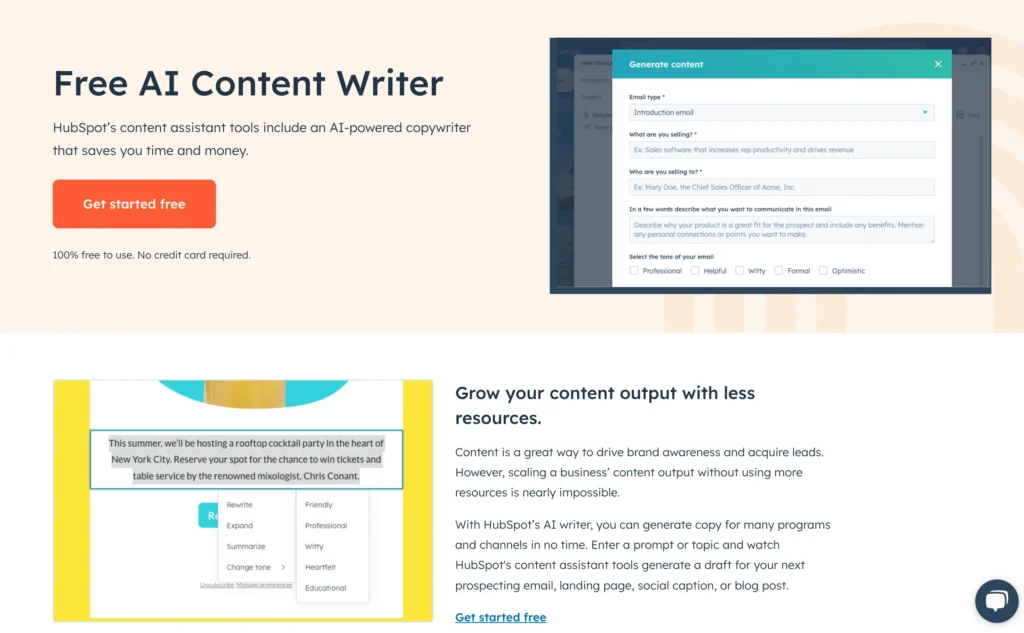 From ideas to text: 14 best AI Content Writing Tools at your service 7 AI content writer homepage