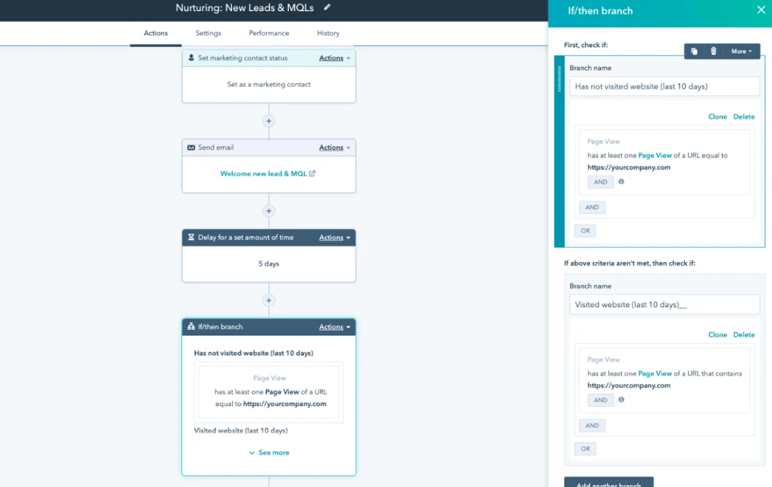 HubSpot vs SharpSpring: Which Platform is better for your Business? 13 Workflows-Automation-HubSpot-hubspot-vs-sharpspring
