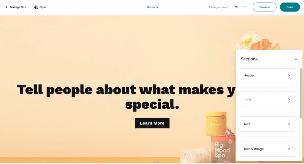 mailchimp content blocks