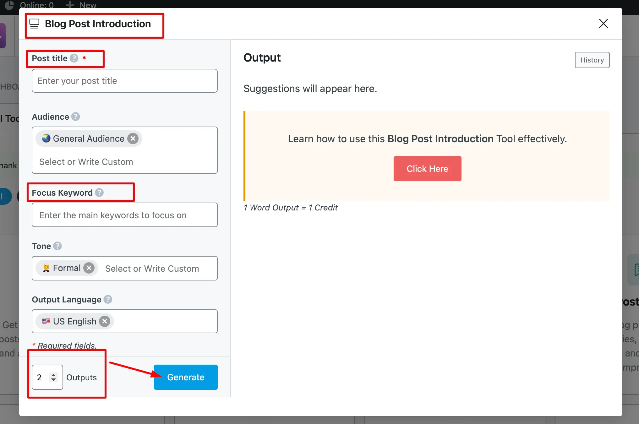 blog post introduction