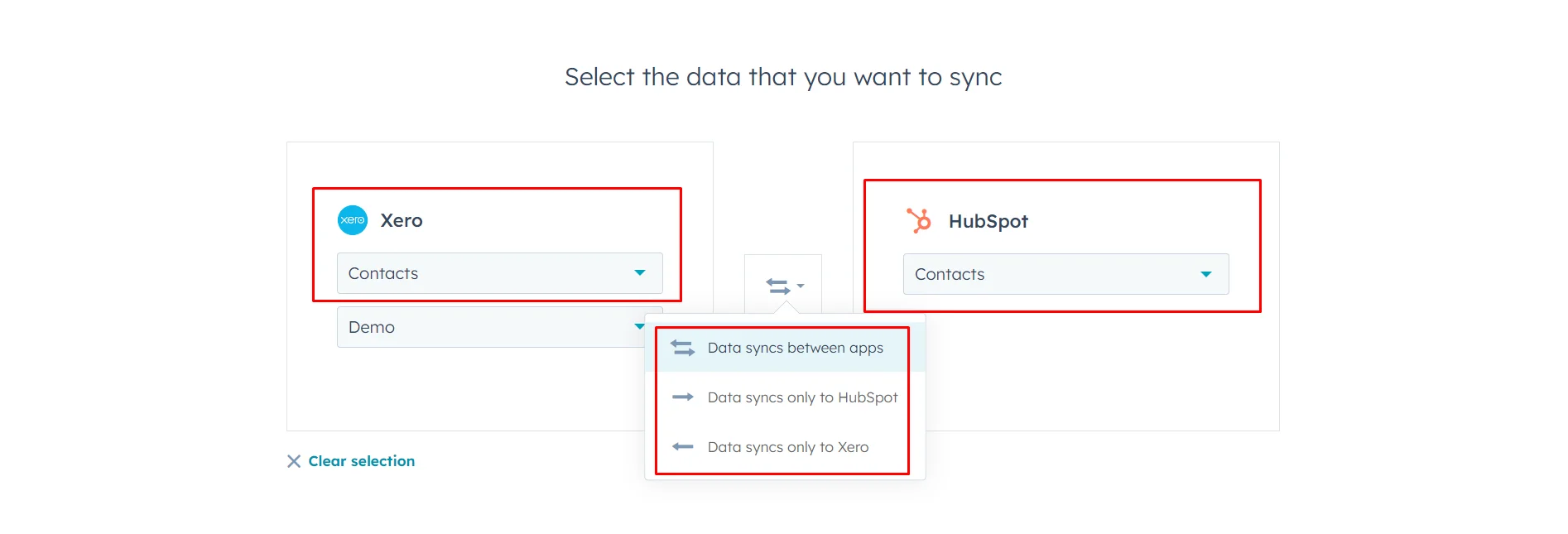 HubSpot Xero Integration: Step-by-step Guide to Sync Data & Create Invoices 5 contacts-sync-two-way
