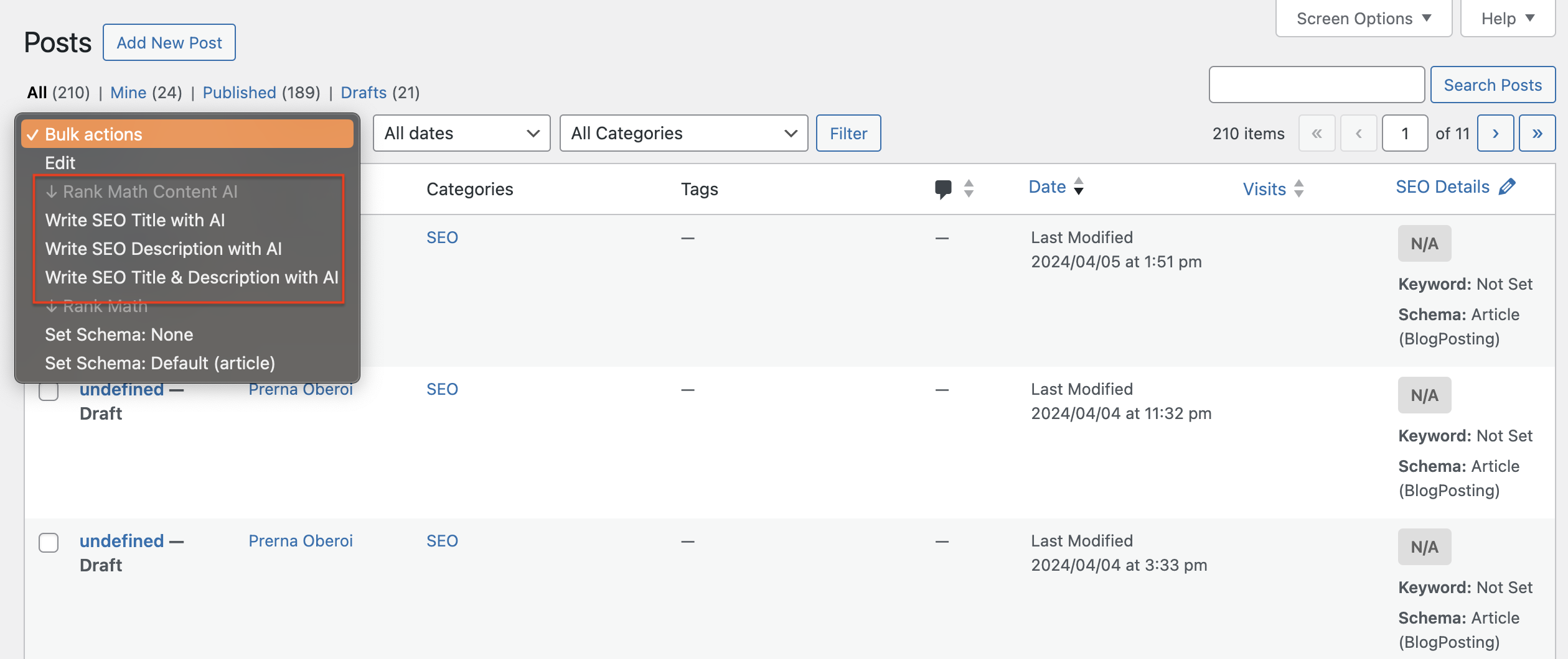 rank math content ai review