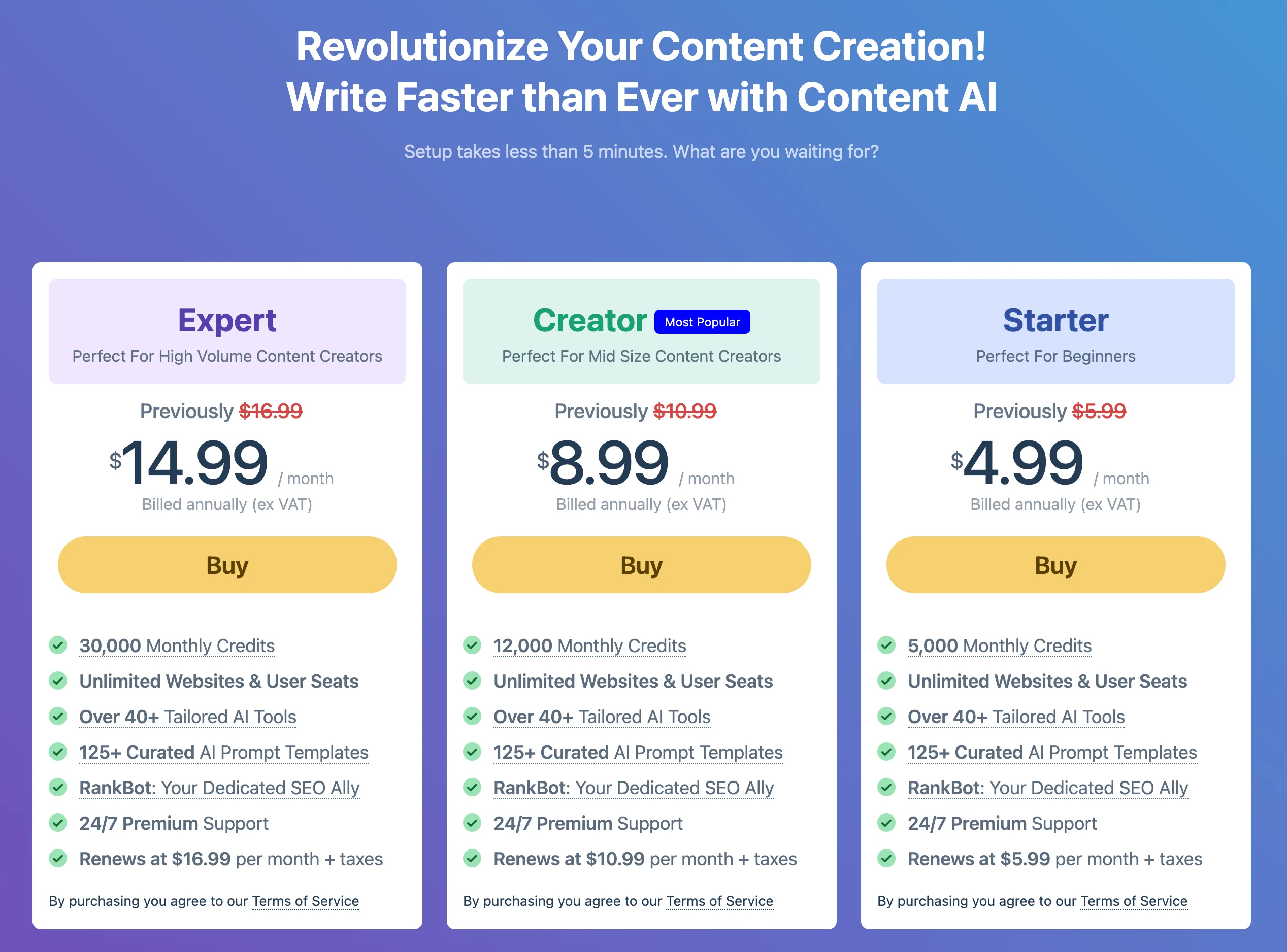 rankmath contentai review pricing plan